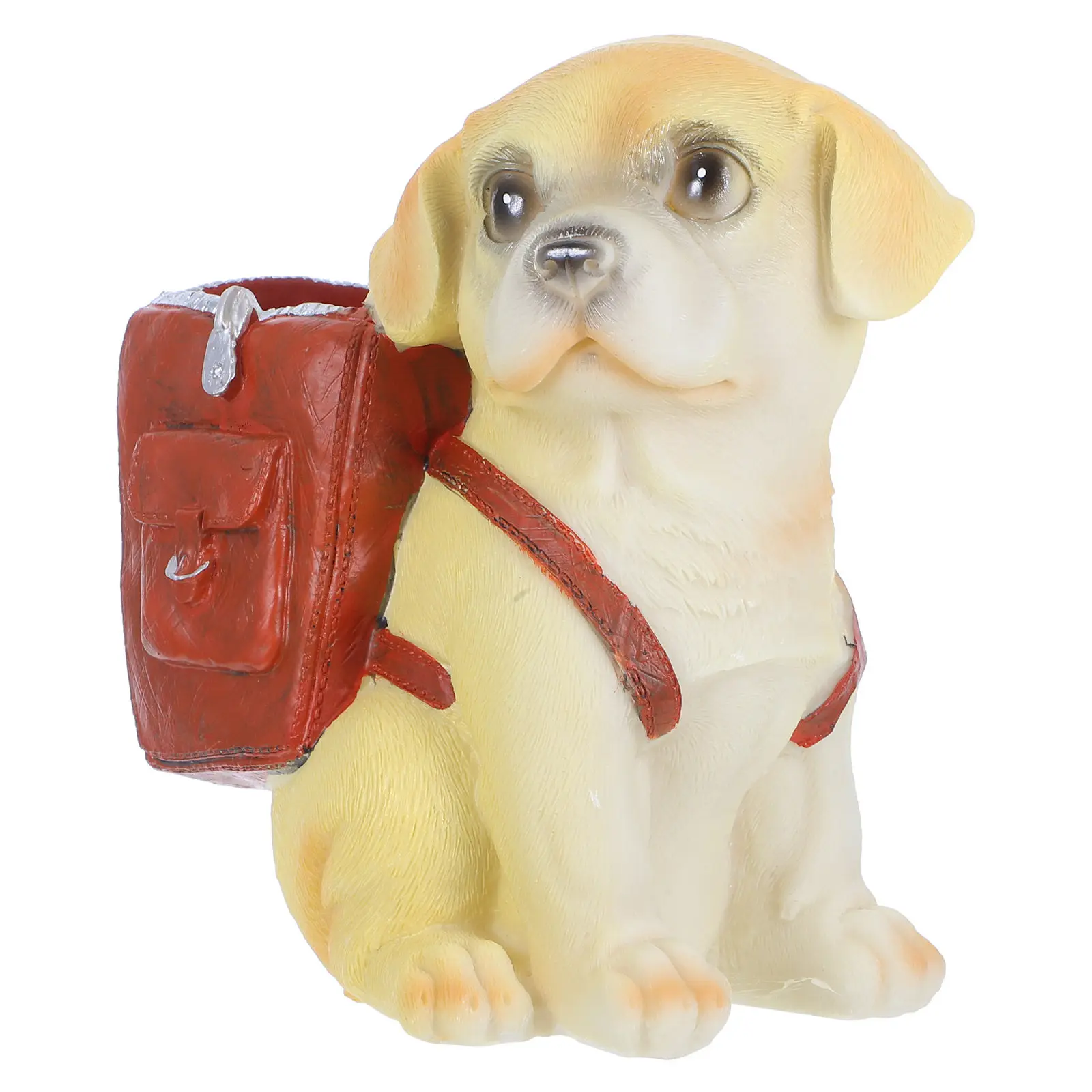 Cute Dog Pen Holder Resin Puppy Shape Funny Desktop Organizer for Home Office Adults Unique Dog Desk Accessory
Cute Dog Pen Holder Resin Puppy Shape Funny Desktop Organizer for Home Office Adults Unique Dog Desk Accessory