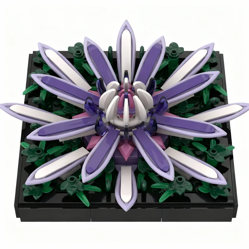 320pcs MOC Mandala Flower Lavender Botanicals Model Building Blocks Construction Toy Christmas Gifts DIY Creative Idea Education
320pcs MOC Mandala Flower Lavender Botanicals Model Building Blocks Construction Toy Christmas Gifts DIY Creative Idea Education