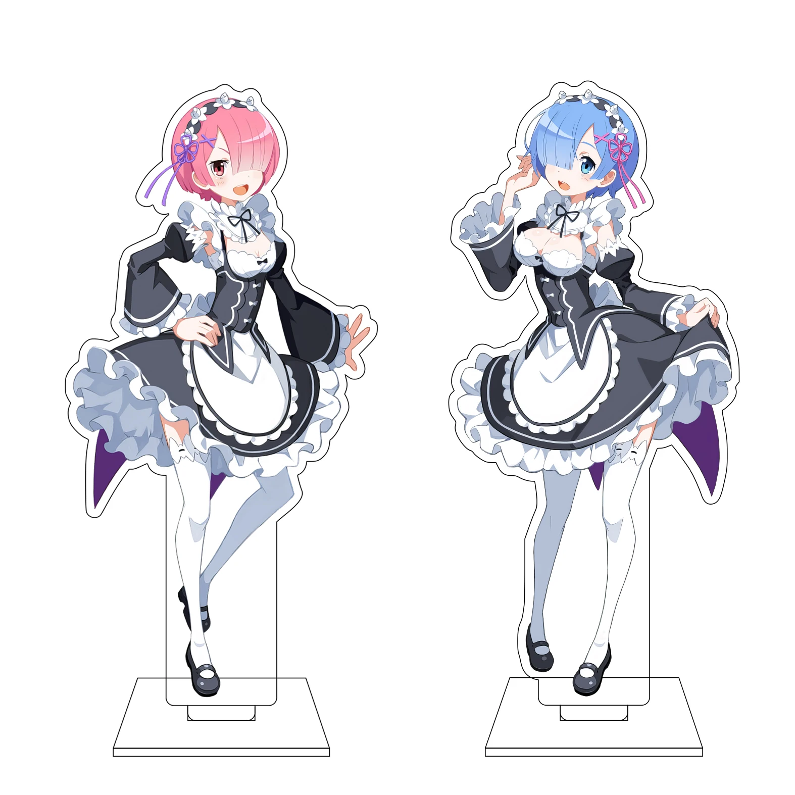 Акриловая фигурка-подставка 16 см по аниме Re:ZERO - Starting Life in Another World: Райнхард Ван Астрея, Рам, Рем. Украшение, подарок.
Акриловая фигурка-подставка 16 см по аниме Re:ZERO - Starting Life in Another World: Райнхард Ван Астрея, Рам, Рем. Украшение, подарок.