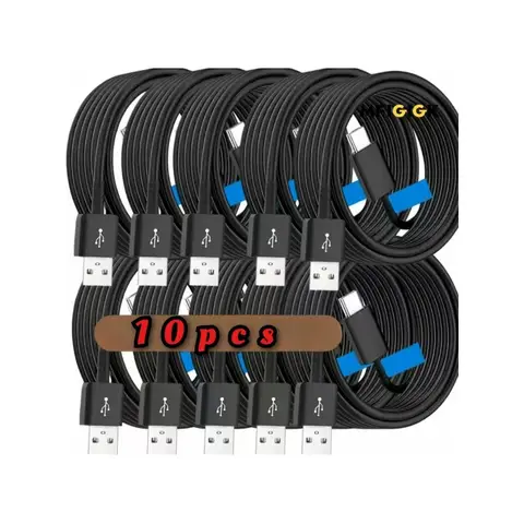 MFIGlGK 10 cables de carga rápida USB-C, 4 pies, compatibles con Samsung para dispositivos Galaxy S9/S9 Plus/S8/S8+ y Google, de alta calidad