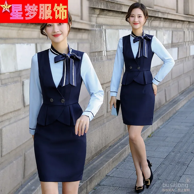 Summer 2023 Ol Professional Vest Suit Women's Clothing Business Formal Wear Graceful Fashionable Set Hotel Front Stage Work Wear
Summer 2023 Ol Professional Vest Suit Women's Clothing Business Formal Wear Graceful Fashionable Set Hotel Front Stage Work Wear