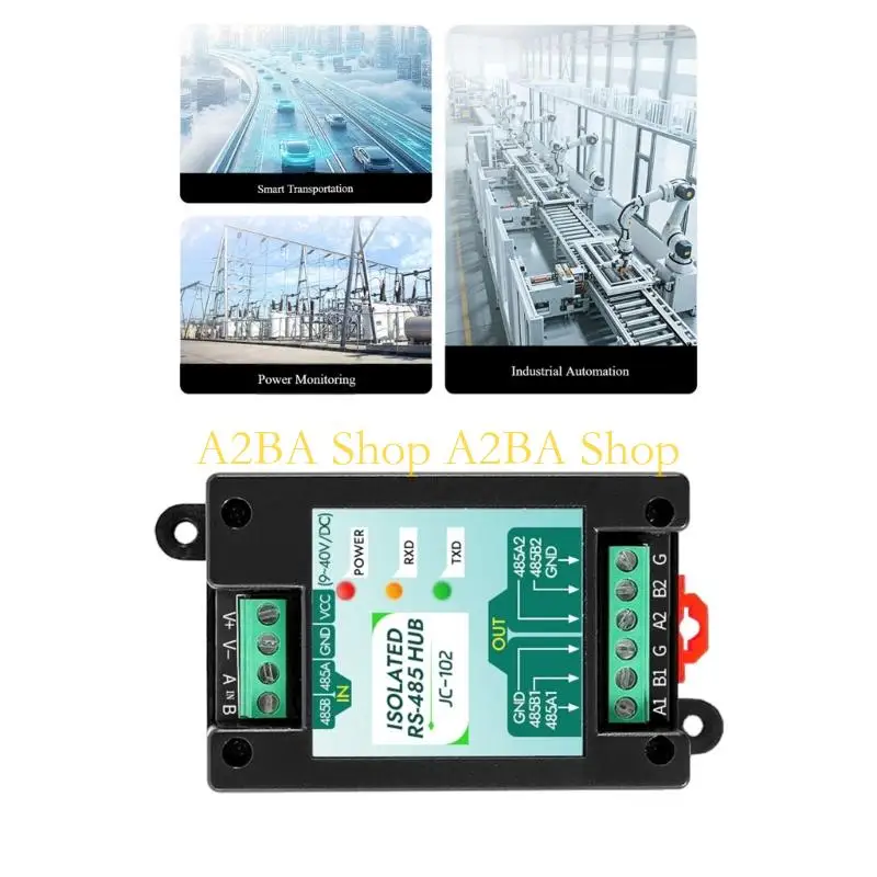 A2BA 300bps-115.2Kbps 9-40V System Conversion Processor for Industry Long Distance Transfer Modbus-RTU Communication Module
A2BA 300bps-115.2Kbps 9-40V System Conversion Processor for Industry Long Distance Transfer Modbus-RTU Communication Module