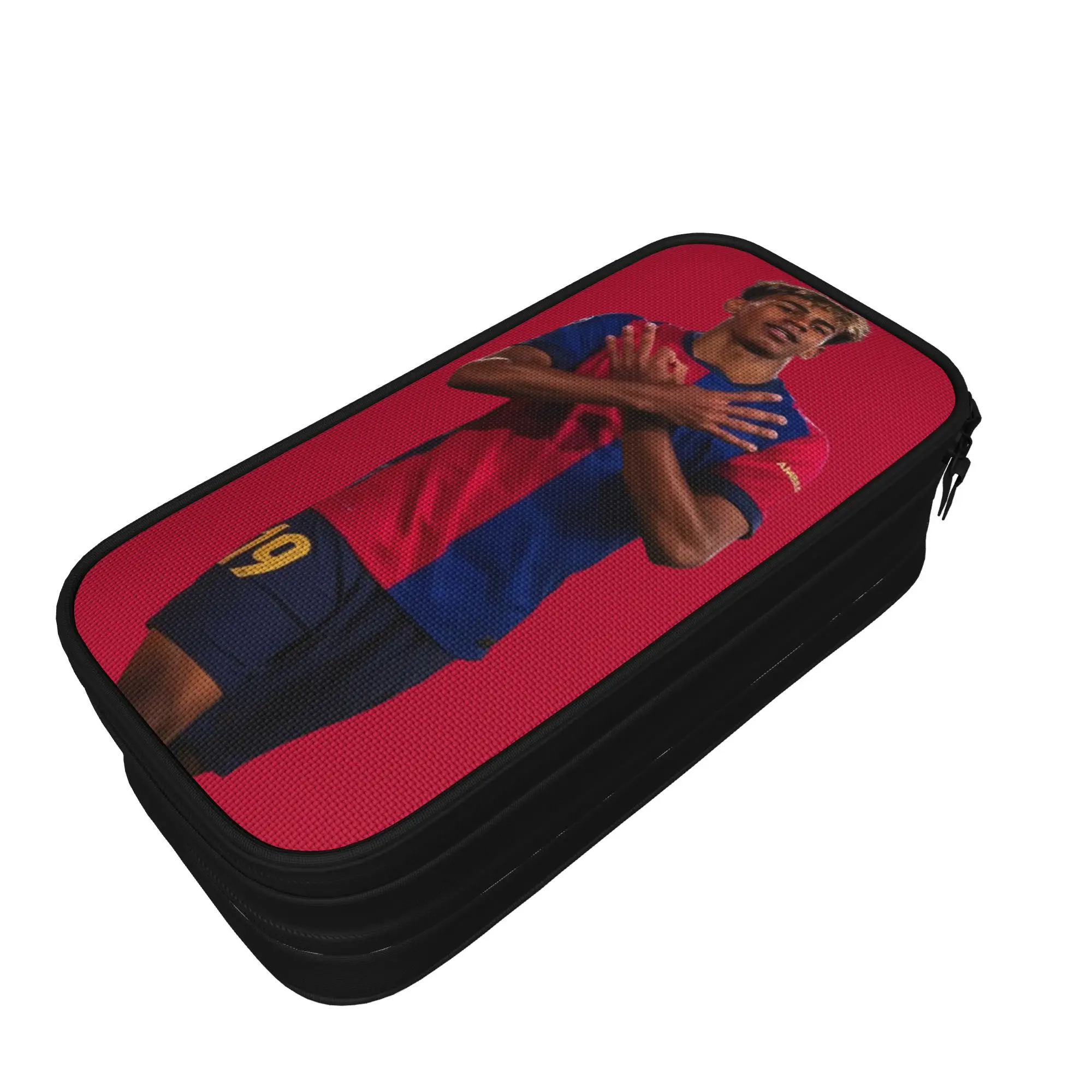 Creative Lamine Y-Yamal Pencil Cases Football Soccer Pencil Box for Student Large Storage Bag Students School Gifts Accessories
Creative Lamine Y-Yamal Pencil Cases Football Soccer Pencil Box for Student Large Storage Bag Students School Gifts Accessories