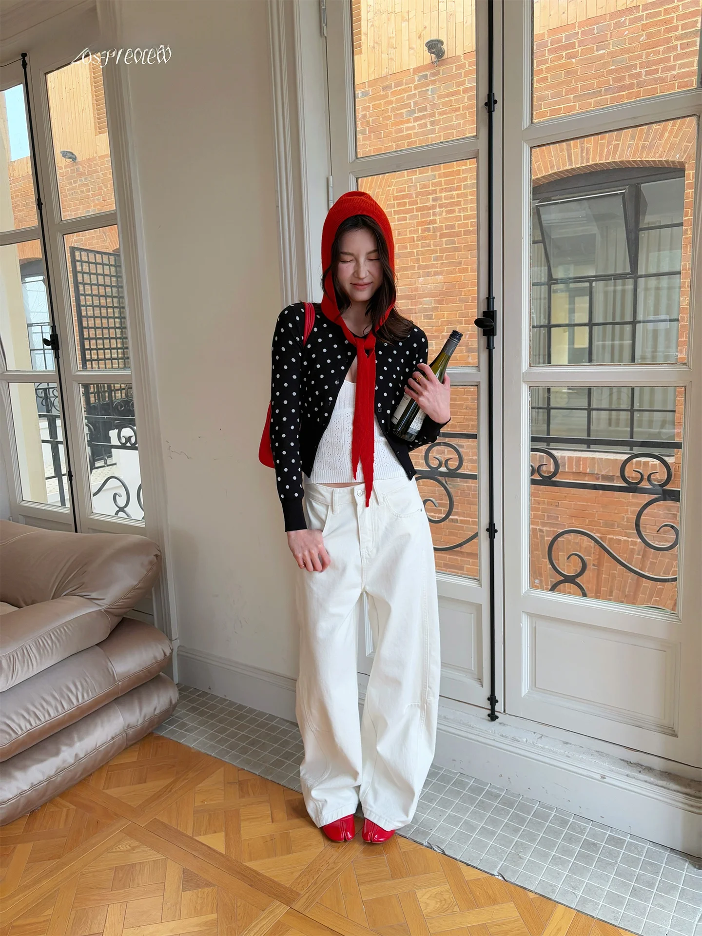 Vintage Feel Patchwork Design Wide Leg Denim Pants Straight Cut Loose Fit Long Trousers for Women Cotton l Waist Button...
Vintage Feel Patchwork Design Wide Leg Denim Pants Straight Cut Loose Fit Long Trousers for Women Cotton l Waist Button...
