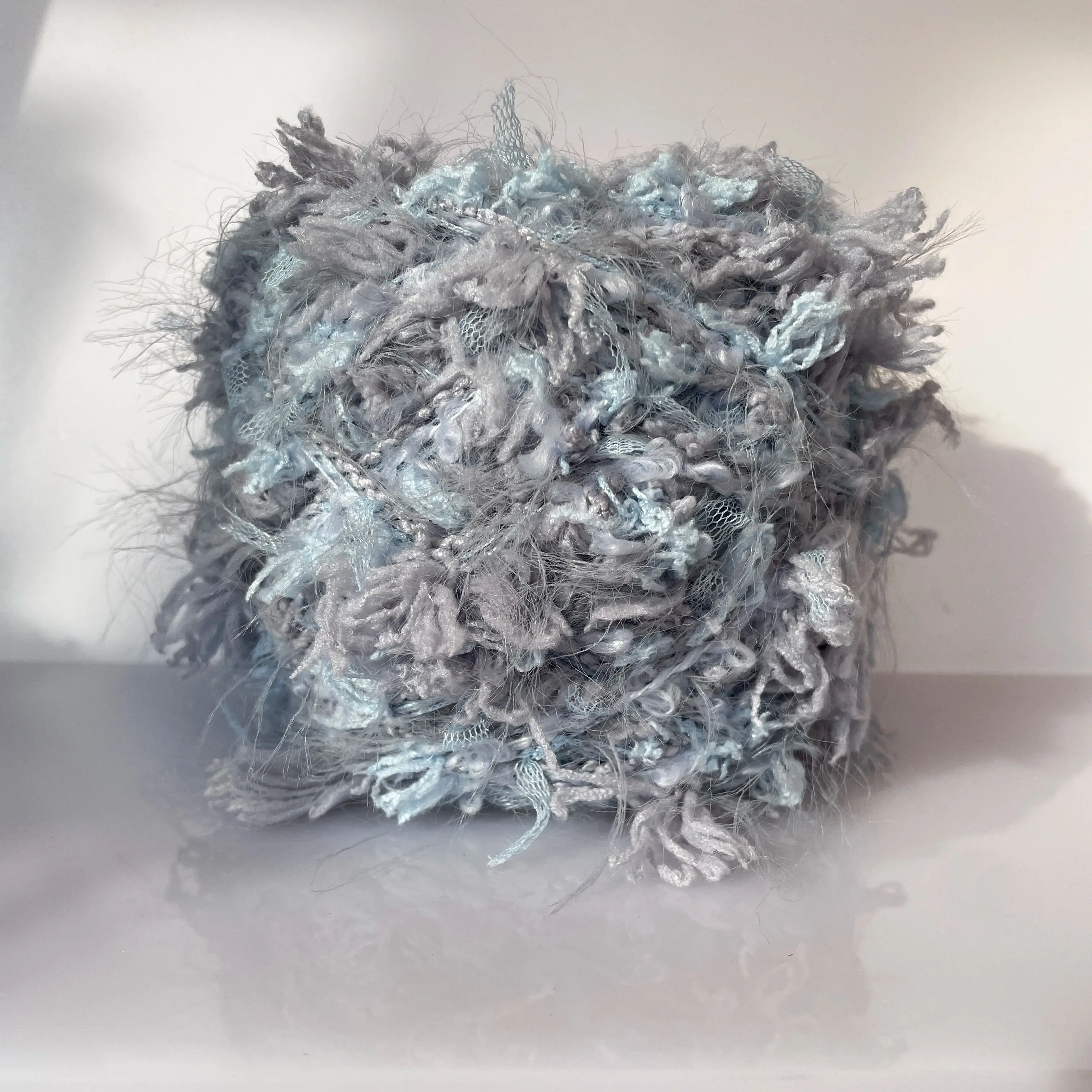 100g Blue Hazy Handmade Blended Yarn for Crochet Hair Clips Scarves Handmade DIY
100g Blue Hazy Handmade Blended Yarn for Crochet Hair Clips Scarves Handmade DIY