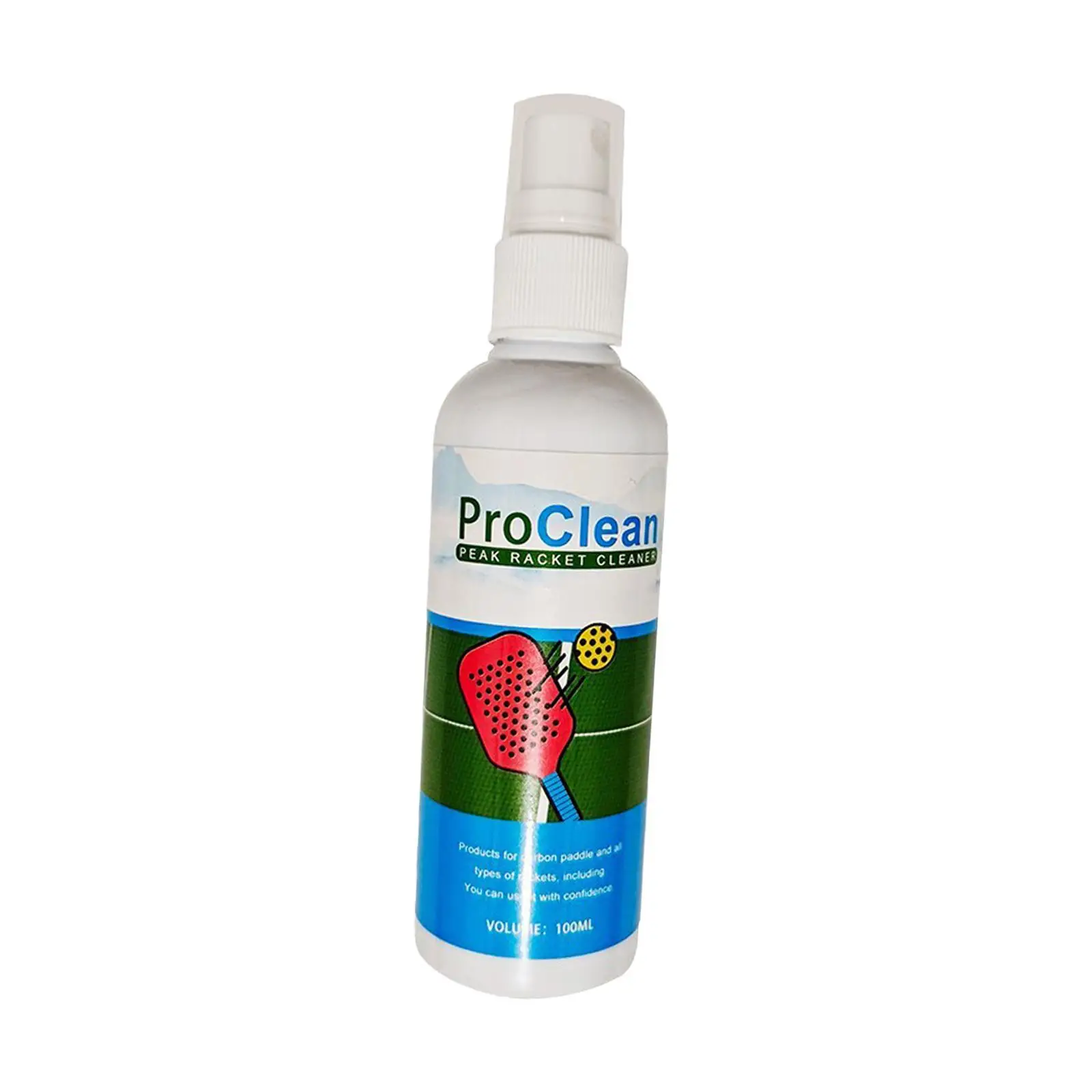 Paddle Racket Care Kit Cleaning Solution Pickleball Paddle Cleaner for Foam Core Paddleball and Tennis Rackets
Paddle Racket Care Kit Cleaning Solution Pickleball Paddle Cleaner for Foam Core Paddleball and Tennis Rackets