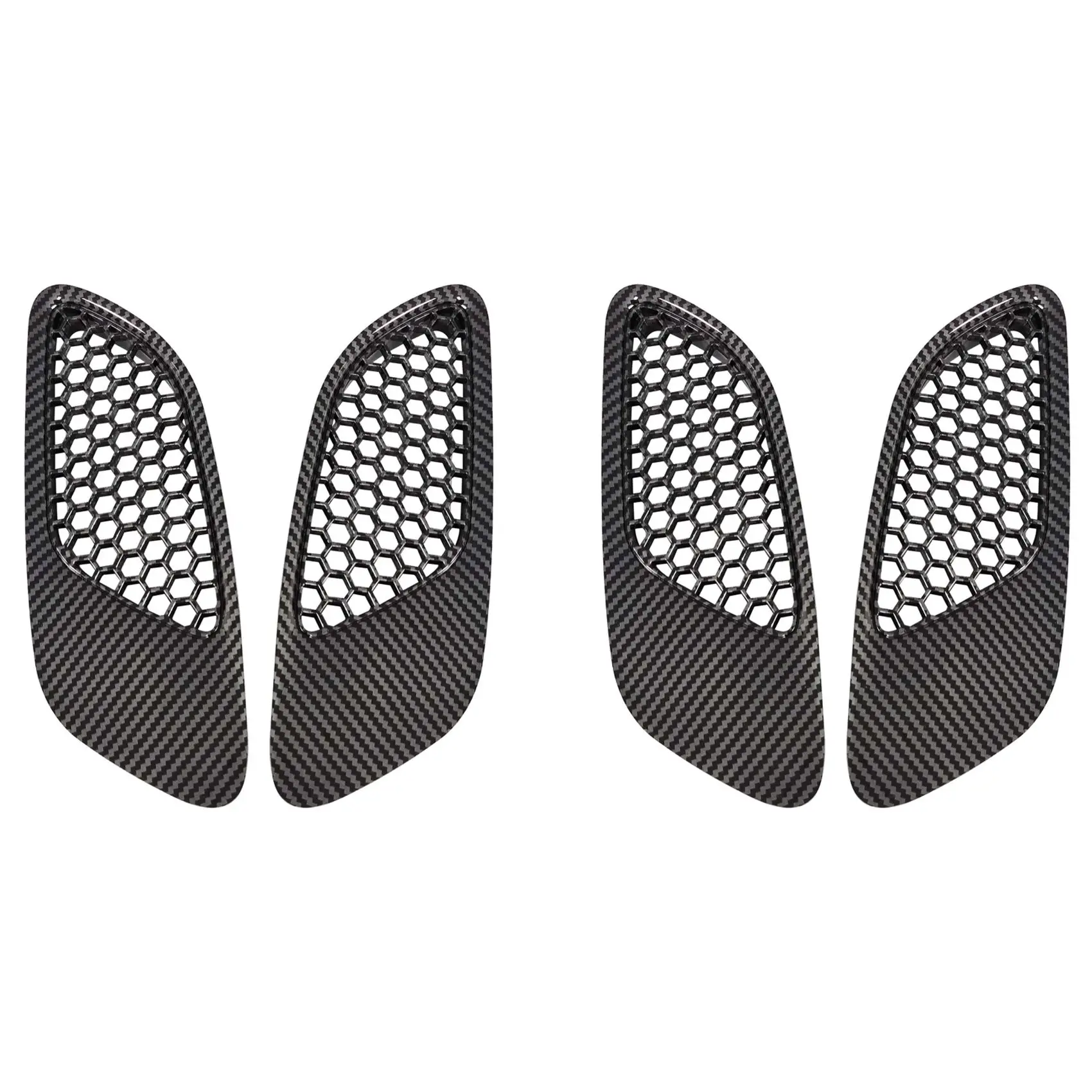 Simple 4PCS Engine Hood Vent Louvers Air Scoop Bonnet Vent Cover For-BMW E90 E91 E92 E93 M3, Carbon Fiber Pattern
Simple 4PCS Engine Hood Vent Louvers Air Scoop Bonnet Vent Cover For-BMW E90 E91 E92 E93 M3, Carbon Fiber Pattern
