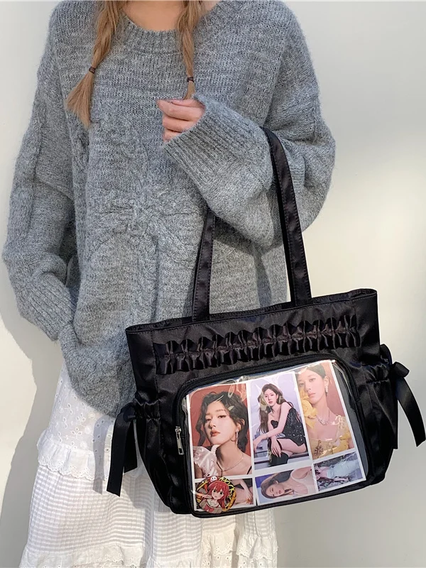 Большая сумка-тоут Bla, женская сумка через плечо, корейская повседневная сумка с лентой и узлом, однотонная пригородная сумка
Большая сумка-тоут Bla, женская сумка через плечо, корейская повседневная сумка с лентой и узлом, однотонная пригородная сумка