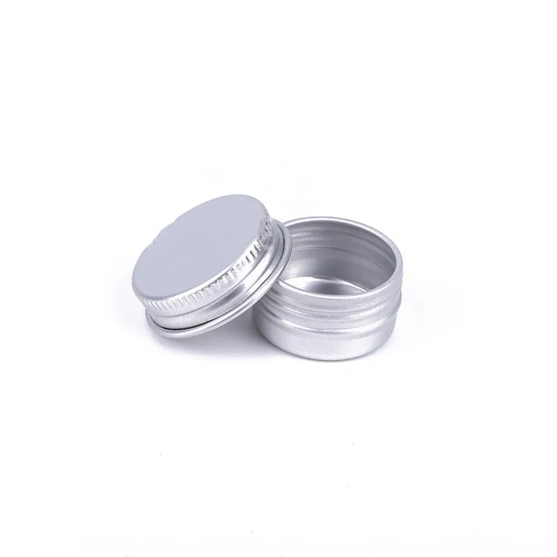 5g Silver Aluminum Jar Tin For Cream Balm Nail Candle Cosmetic Container Refillable Bottles Tea Cans Mini Metal Box
5g Silver Aluminum Jar Tin For Cream Balm Nail Candle Cosmetic Container Refillable Bottles Tea Cans Mini Metal Box