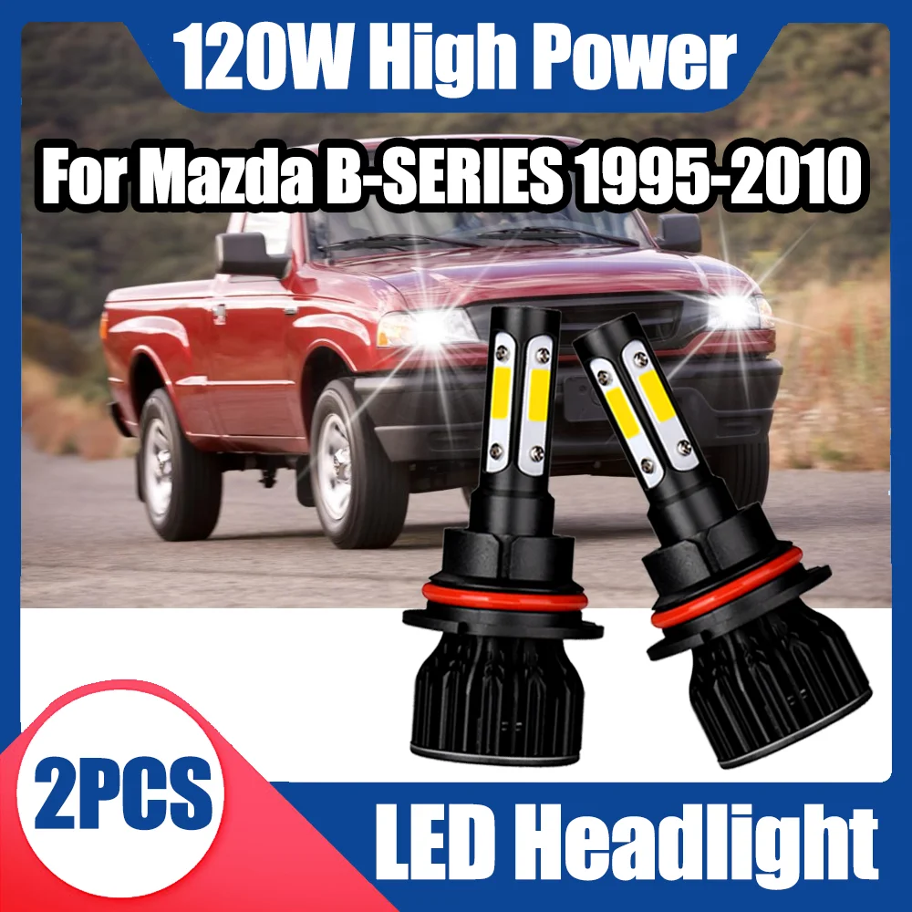 2PCS 20000LM Auto Head Lamps 6000K Super White LED Headlight Car Lights High Power Plug and Play For Mazda B-SERIES 1995-2010
2PCS 20000LM Auto Head Lamps 6000K Super White LED Headlight Car Lights High Power Plug and Play For Mazda B-SERIES 1995-2010