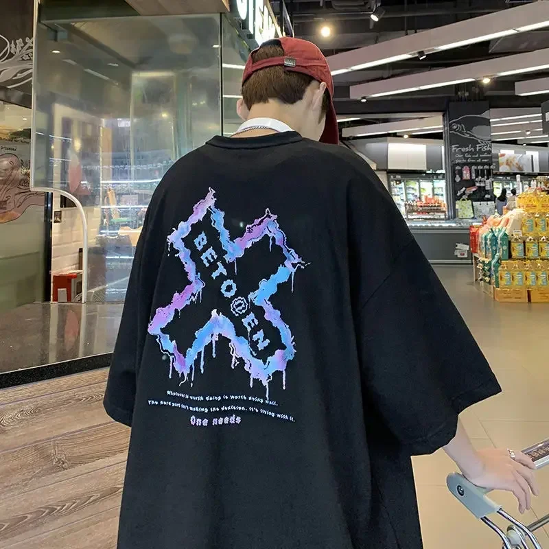 women harajuku fashion oversized 100℅ cotton funny graphic t shirts printed streetwear tees anime plus size top men clothing
women harajuku fashion oversized 100℅ cotton funny graphic t shirts printed streetwear tees anime plus size top men clothing