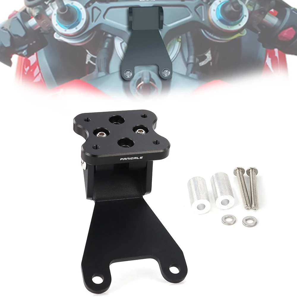 For Ducati Panigale V2 S V4 S/R/SP2/Superleggera 1299 1199 959 899 Motorcycle Navigation Bracket Adapter Phone Holder GPS Mount
For Ducati Panigale V2 S V4 S/R/SP2/Superleggera 1299 1199 959 899 Motorcycle Navigation Bracket Adapter Phone Holder GPS Mount