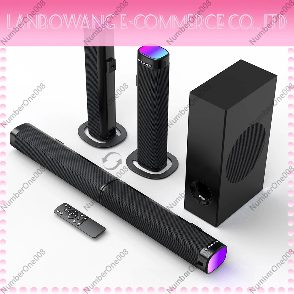 2.1 Channel Soundbar Bluetooth Speaker Home Cinema TV Whispering Wall RGB Light Bar Subwoofer
2.1 Channel Soundbar Bluetooth Speaker Home Cinema TV Whispering Wall RGB Light Bar Subwoofer