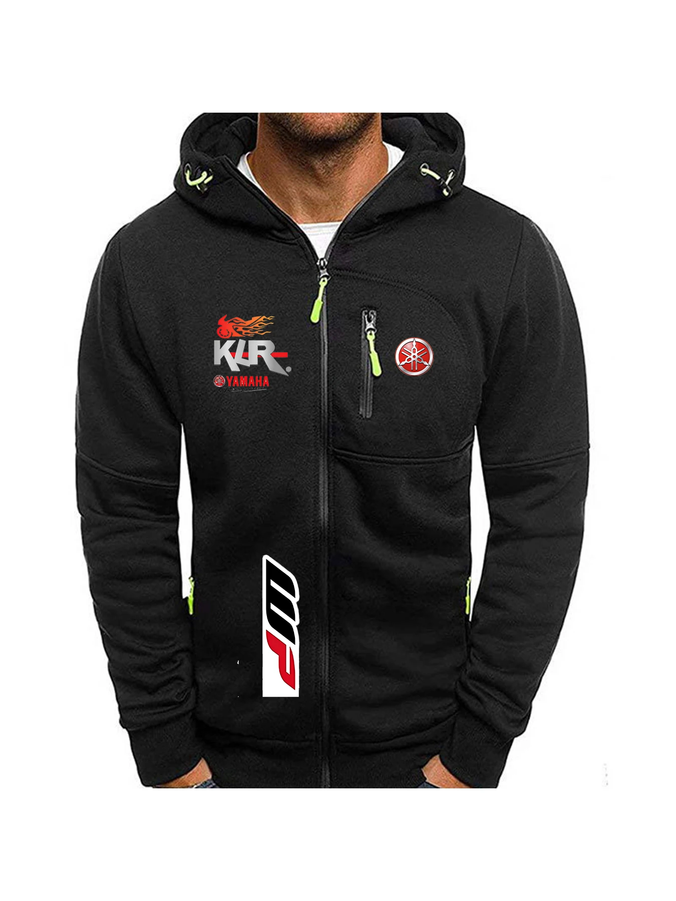 2025 Yamaha men's hooded sweater, printed zipper hoodie, men's casual jacket, spring and autumn fleece outdoor warm jacket
2025 Yamaha men's hooded sweater, printed zipper hoodie, men's casual jacket, spring and autumn fleece outdoor warm jacket