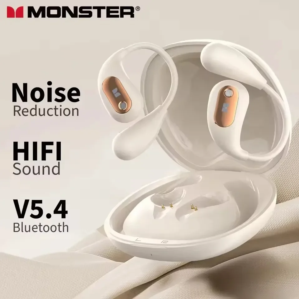 Monster AC210 OWS Wireless Bluetooth Earphones HD Calls Open Ear Headphones with Mic Long Battery Life Outdoor Sports Headset
Monster AC210 OWS Wireless Bluetooth Earphones HD Calls Open Ear Headphones with Mic Long Battery Life Outdoor Sports Headset