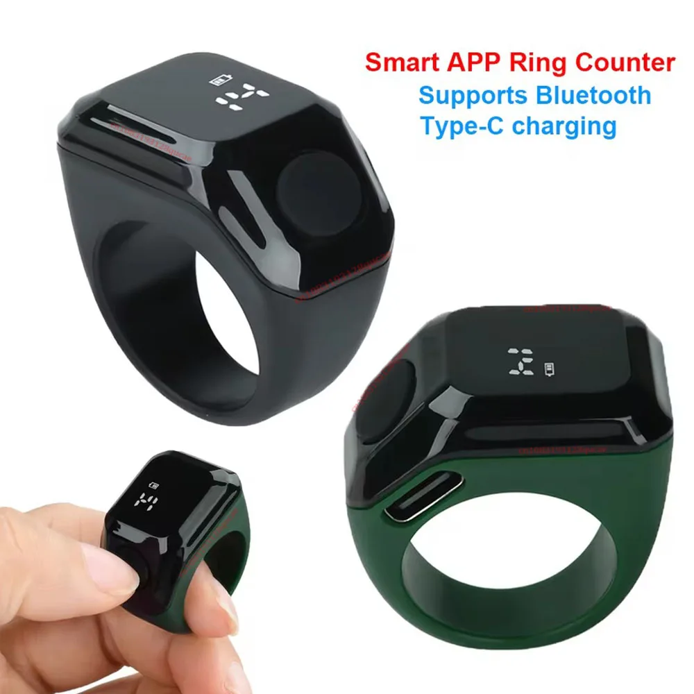 Smart APP Ring Counter LCD Digital Bluetooth Counting Muslims Zikr Ring Prayer Time Vibration Reminder Wearable Tally Counters
Smart APP Ring Counter LCD Digital Bluetooth Counting Muslims Zikr Ring Prayer Time Vibration Reminder Wearable Tally Counters