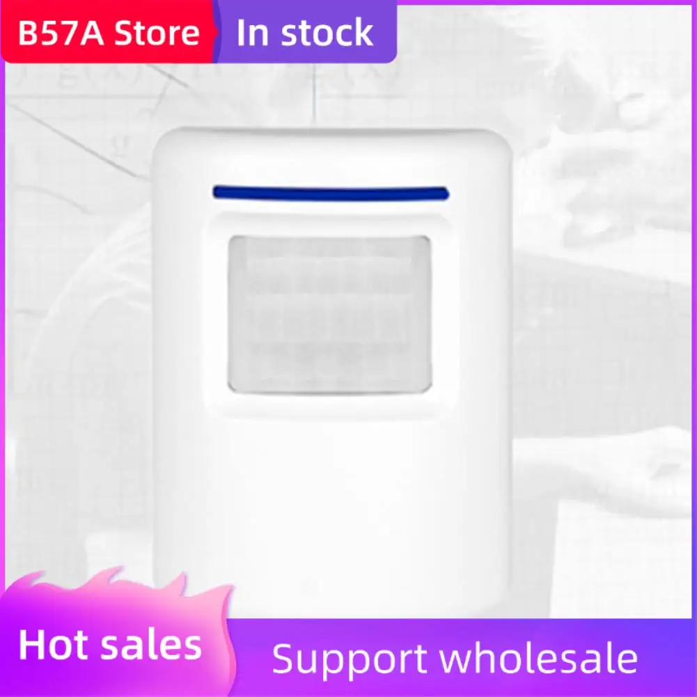 B57A Wireless Doorbell PIR Infrared Sensor Motion Detector Entry Door Bell Alarm With Receiver & Transmitter EU Plug
B57A Wireless Doorbell PIR Infrared Sensor Motion Detector Entry Door Bell Alarm With Receiver & Transmitter EU Plug