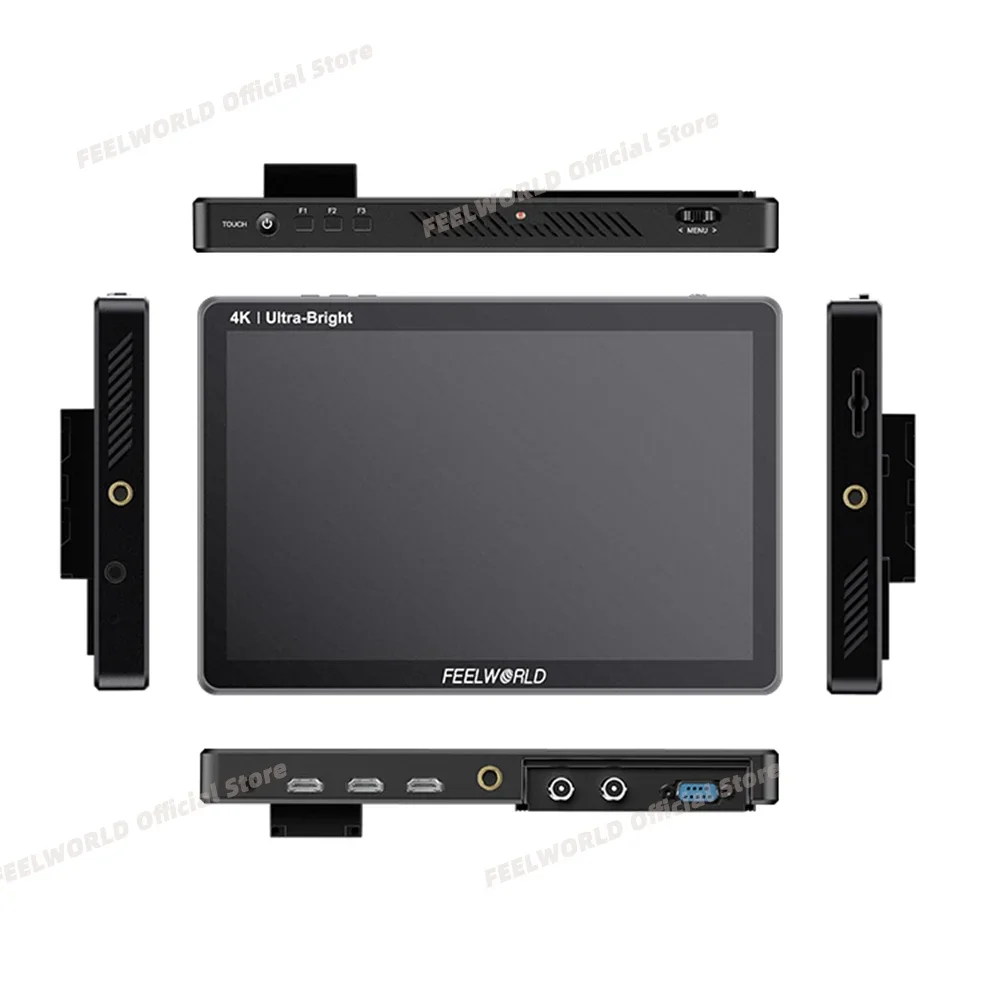 FEELWORLD LUT11S 10.1 Inch 3G-SDI HDMI DSLR Camera Field Monitor with F970 External 2000nit Ultra Bright IPS Touch Screen 3DLUT
FEELWORLD LUT11S 10.1 Inch 3G-SDI HDMI DSLR Camera Field Monitor with F970 External 2000nit Ultra Bright IPS Touch Screen 3DLUT