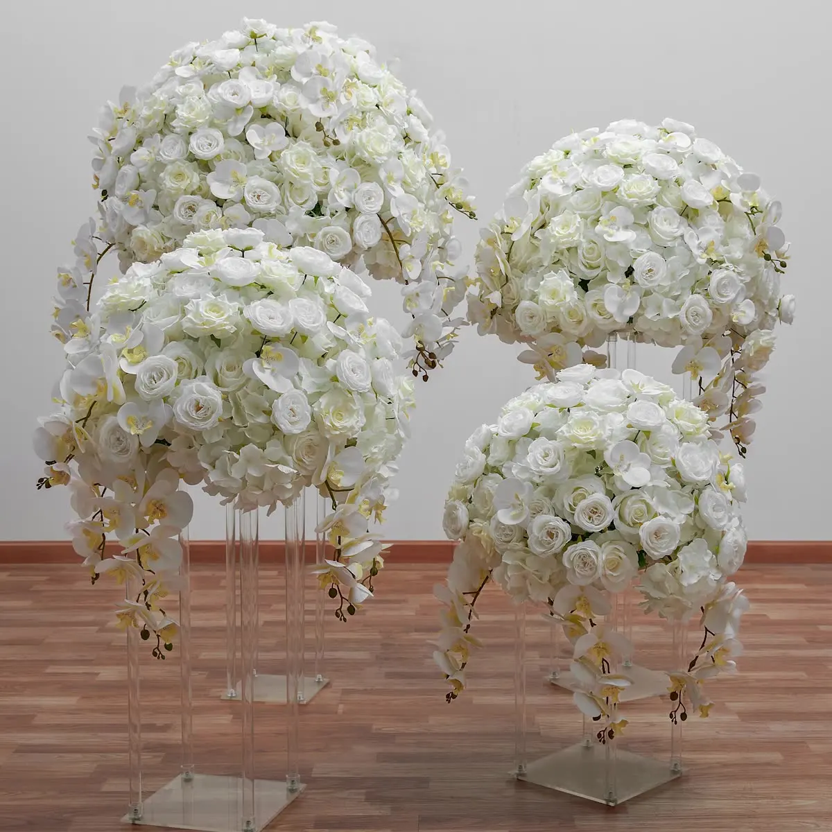 Support customization Wedding Table Centerpiece Ball White Rose Orchid Hydrangea Flower Arrangement Party Road Lead Props Window
Support customization Wedding Table Centerpiece Ball White Rose Orchid Hydrangea Flower Arrangement Party Road Lead Props Window