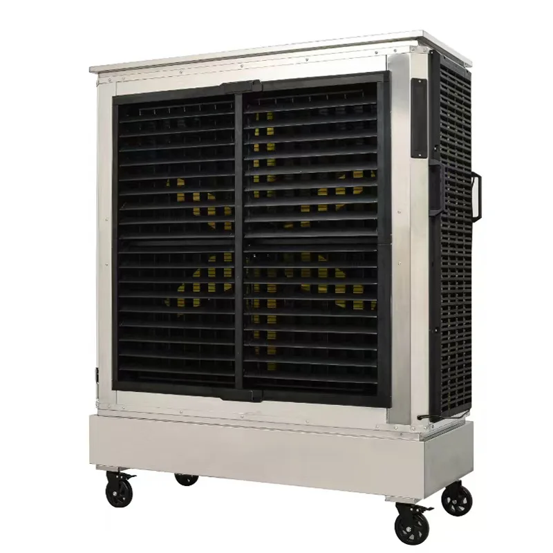 Industrial water cooling fan, mobile large air cooler, high-power evaporative air conditioner
Industrial water cooling fan, mobile large air cooler, high-power evaporative air conditioner