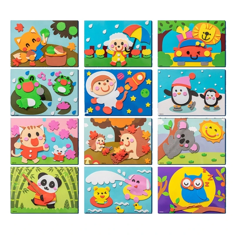 Interactive Sticker Activity Books for Kids 3 Pack Stickers, Reusable and Removable, Educational Learning Toy E65D
Interactive Sticker Activity Books for Kids 3 Pack Stickers, Reusable and Removable, Educational Learning Toy E65D