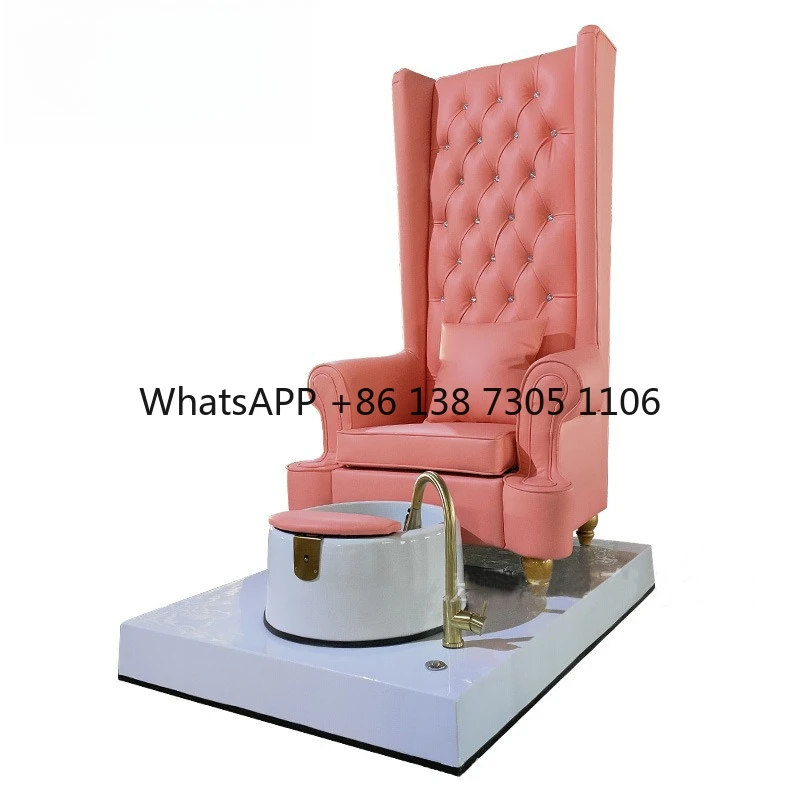 High-end manicure foot bath sofa high-back luxury throne single foot bath sofa seat
High-end manicure foot bath sofa high-back luxury throne single foot bath sofa seat