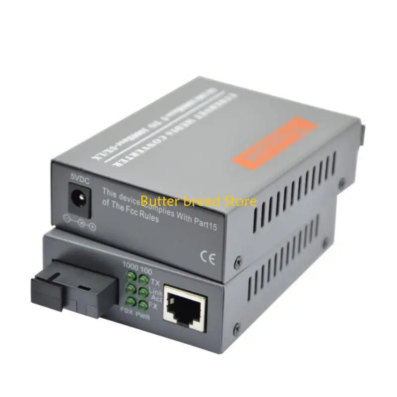 W89C Fiber Media Converter 5V Power Input Clear LED Indicators Networking Diagnostics
W89C Fiber Media Converter 5V Power Input Clear LED Indicators Networking Diagnostics