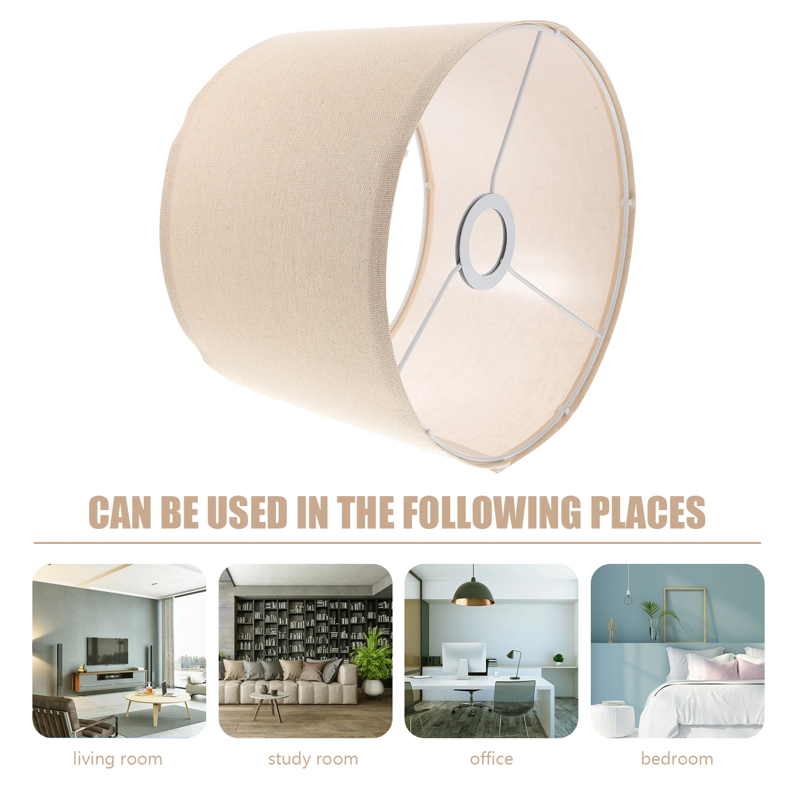 2pcs Linen Lampshade 260x190mm Beige Grey Fabric Table Desk Light Shades Easy Install Durable Replacement Lamp Covers
2pcs Linen Lampshade 260x190mm Beige Grey Fabric Table Desk Light Shades Easy Install Durable Replacement Lamp Covers