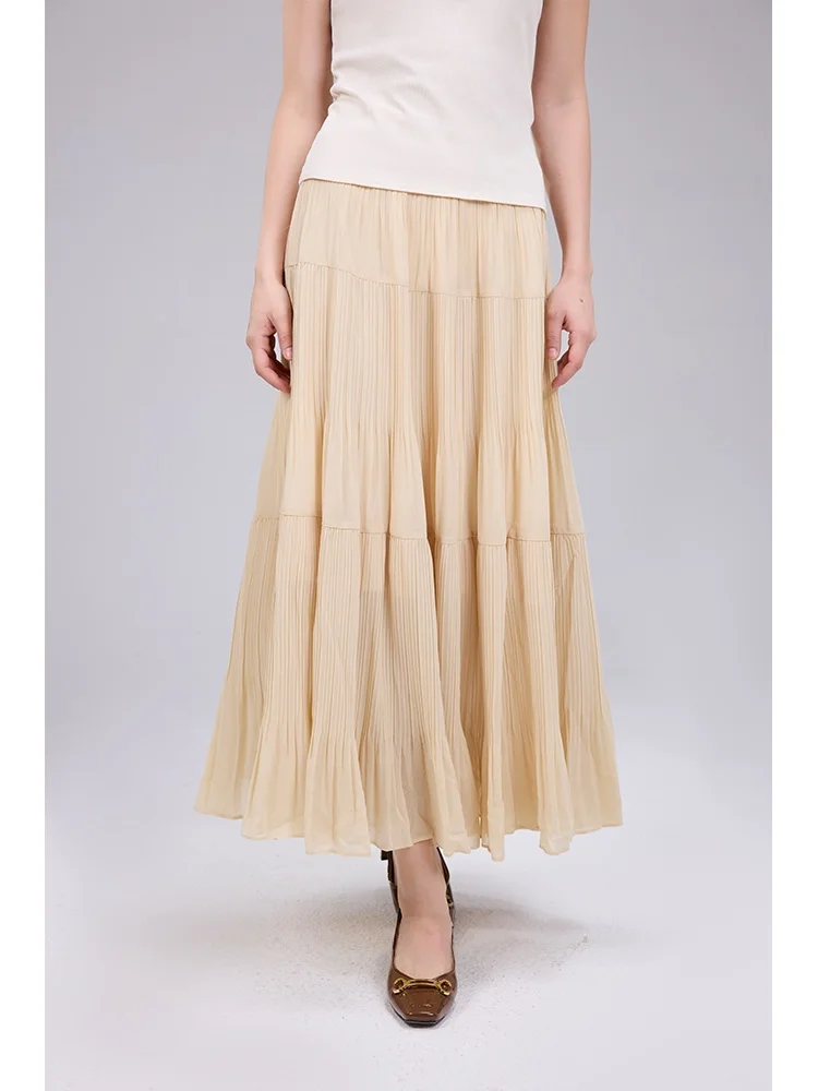 Юбка-плиссе Suotian Sweet Osmanthus Apricot из осенней коллекции, приталенная, А-силуэт, готовая к носке, для повседневной носки, женская мода
Юбка-плиссе Suotian Sweet Osmanthus Apricot из осенней коллекции, приталенная, А-силуэт, готовая к носке, для повседневной носки, женская мода