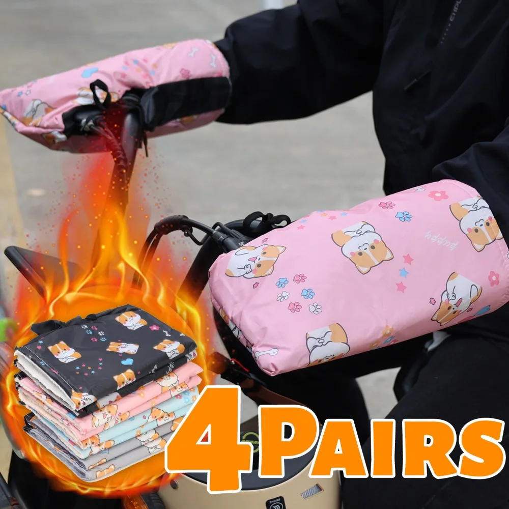 Motorcycle Handlebar Muffs Outdoor Cycling Thermal Gloves Winter Protection Scooter Electric Bicycle Windproof Warm Handle Cover
Motorcycle Handlebar Muffs Outdoor Cycling Thermal Gloves Winter Protection Scooter Electric Bicycle Windproof Warm Handle Cover