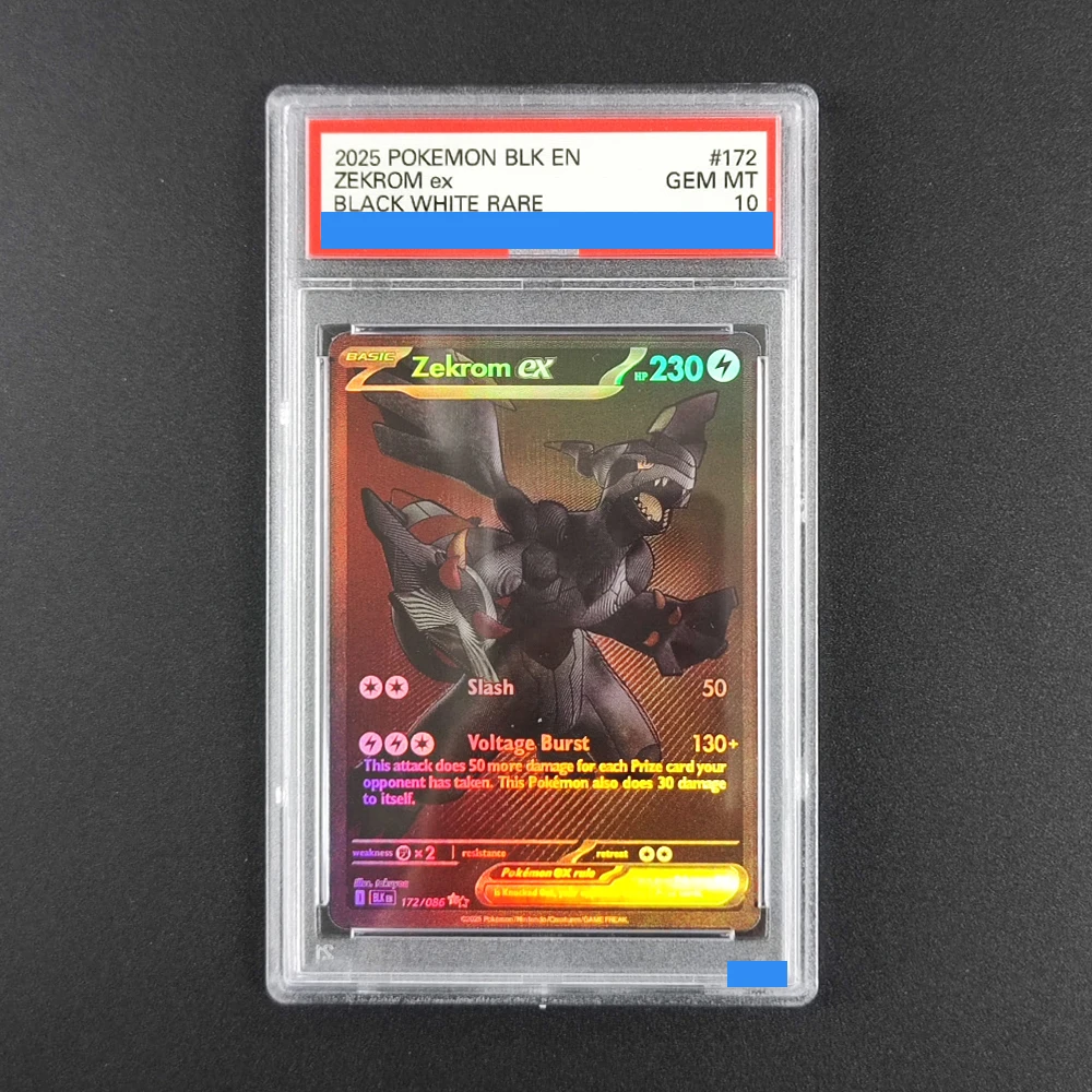 Proxy DIY Hot! 2025 US Zekrom ex #172 Card - 10/10 Gem MT Pokemon BLK TCG, Black White Rare EX Collectible Rating Cards 10
Proxy DIY Hot! 2025 US Zekrom ex #172 Card - 10/10 Gem MT Pokemon BLK TCG, Black White Rare EX Collectible Rating Cards 10