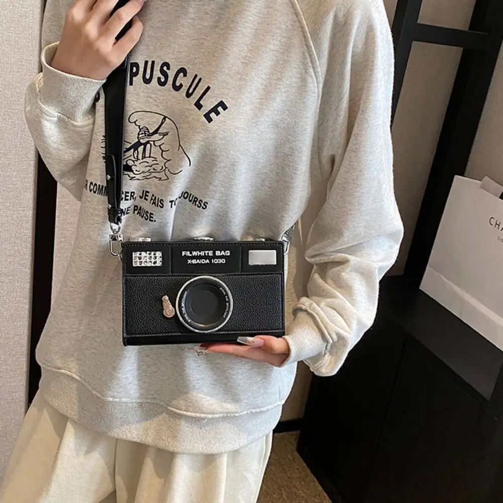 Casual PU Camera Shoulder Bag Large Capacity Small Bag Funny Box Bag Crossbody Bag Shoulder Bag Women
Casual PU Camera Shoulder Bag Large Capacity Small Bag Funny Box Bag Crossbody Bag Shoulder Bag Women