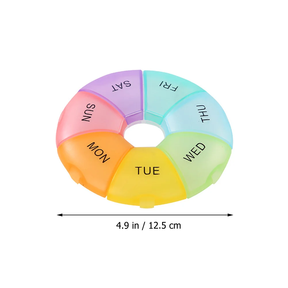 2 шт., 7-дневный органайзер для таблеток, коробка для хранения лекарств, портативный дорожный контейнер, отсеки с цветовой кодировкой, маленькие портативные лекарства
2 шт., 7-дневный органайзер для таблеток, коробка для хранения лекарств, портативный дорожный контейнер, отсеки с цветовой кодировкой, маленькие портативные лекарства