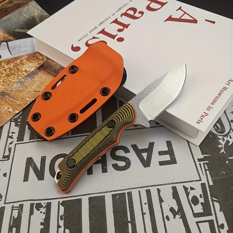 15017 Fixed Blade Knife Jungle Durable Outdoor Leisure Mountain Climbing Fishing Portable Trekking Essential Equipment Tools
15017 Fixed Blade Knife Jungle Durable Outdoor Leisure Mountain Climbing Fishing Portable Trekking Essential Equipment Tools