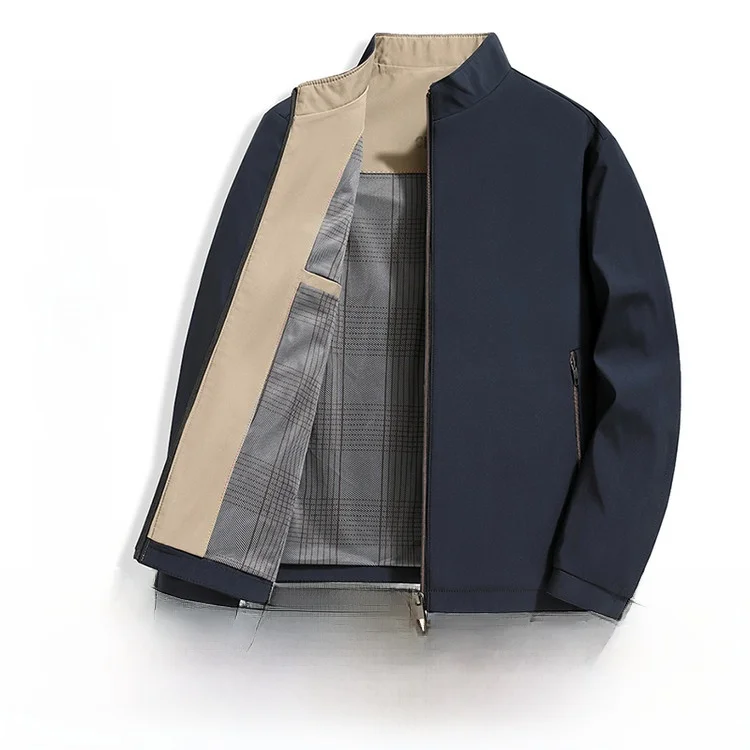 Casual Men's Jaet Autumn Winter New Sle Polyester Fiber Stand Fit Long Sve ort Length Baseball Collar Design
Casual Men's Jaet Autumn Winter New Sle Polyester Fiber Stand Fit Long Sve ort Length Baseball Collar Design