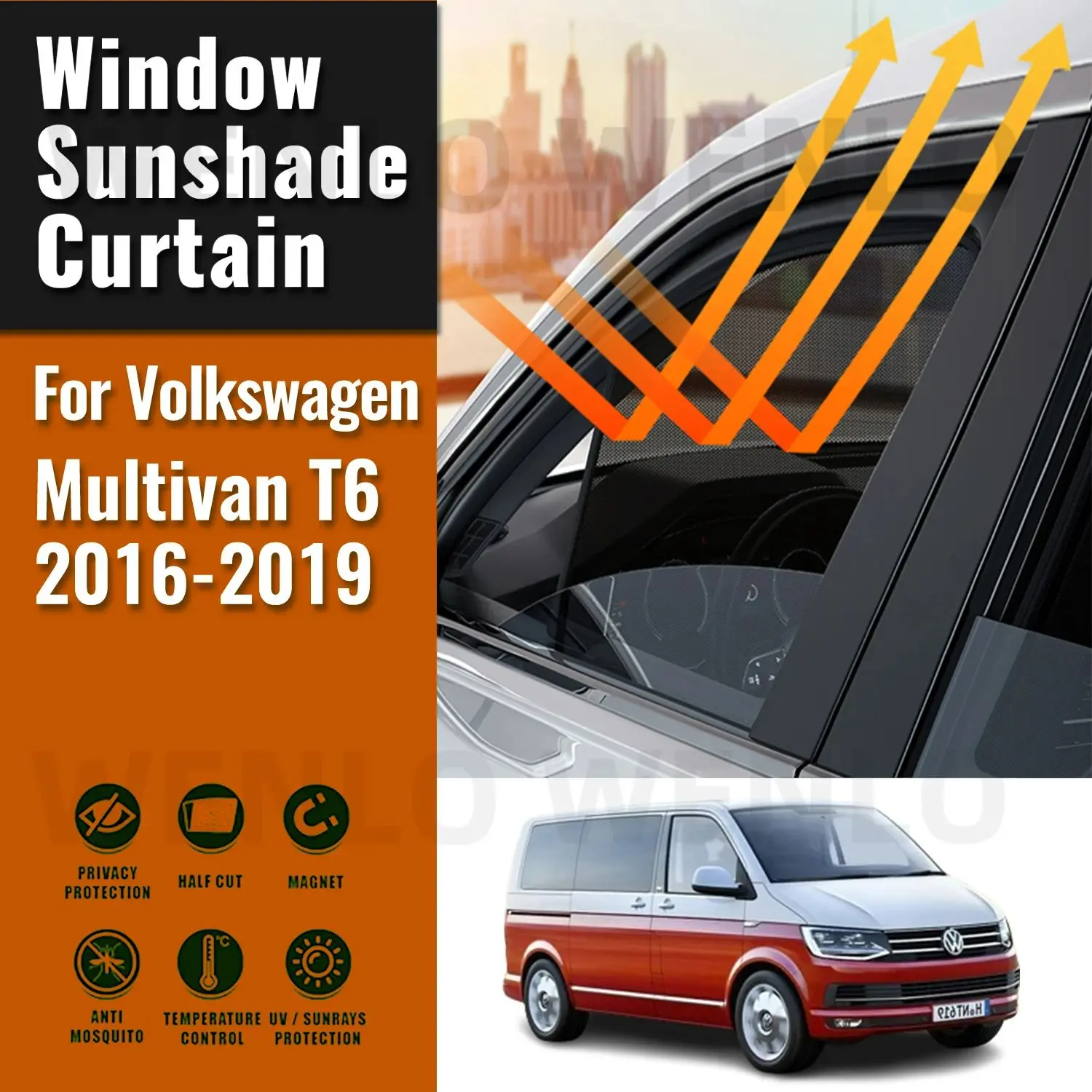For Volkswagen Multivan T6 2019 2018 2017 2016 Car Sunshade Visor Front Windshield Frame Curtain Rear Side Baby Window Sun Shade
For Volkswagen Multivan T6 2019 2018 2017 2016 Car Sunshade Visor Front Windshield Frame Curtain Rear Side Baby Window Sun Shade