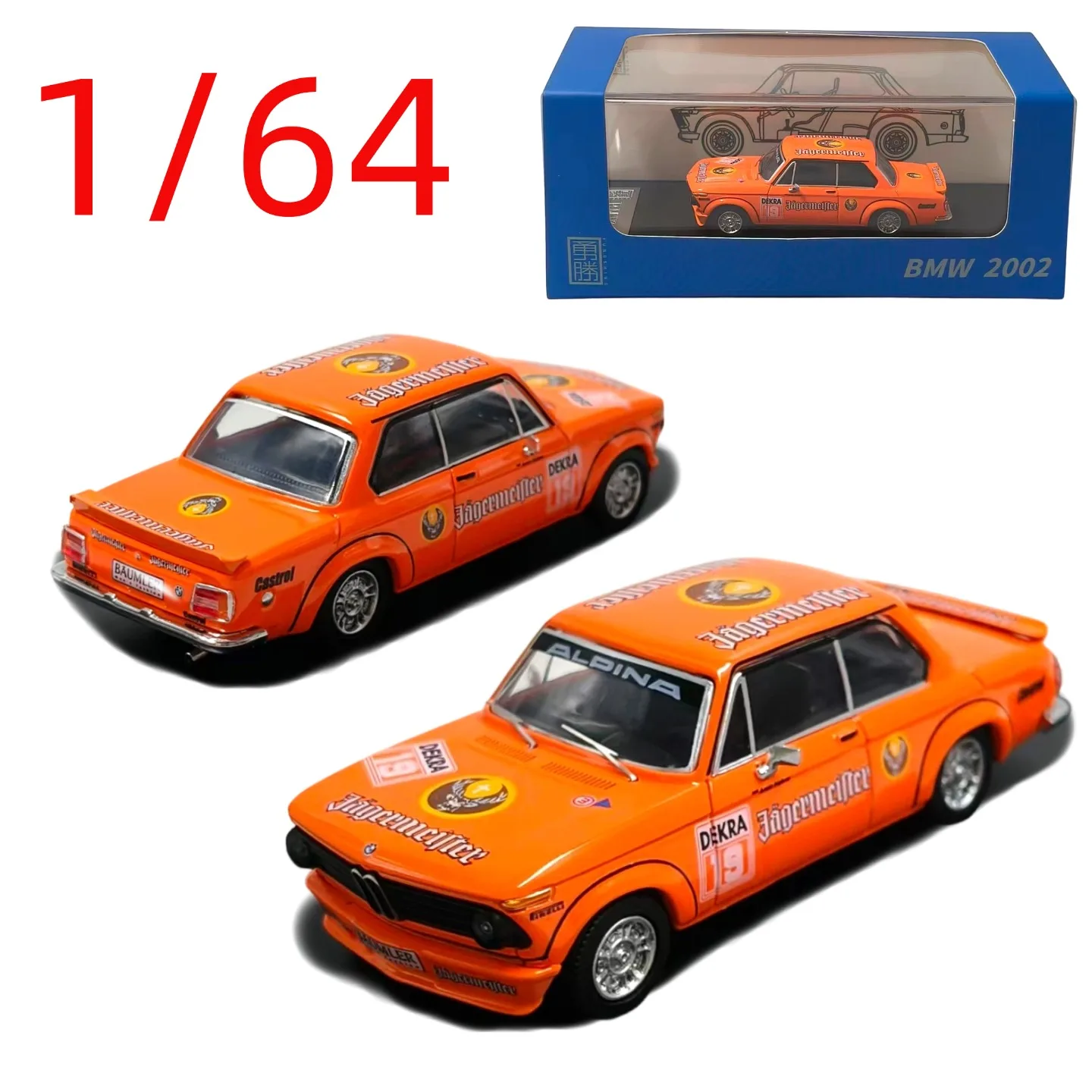 YS Diecast 1/64 Scale BMW 2002 Car Model toy Alloy BMW 2002 Play Vehicles Model Gift for Boys Collection Original box
YS Diecast 1/64 Scale BMW 2002 Car Model toy Alloy BMW 2002 Play Vehicles Model Gift for Boys Collection Original box
