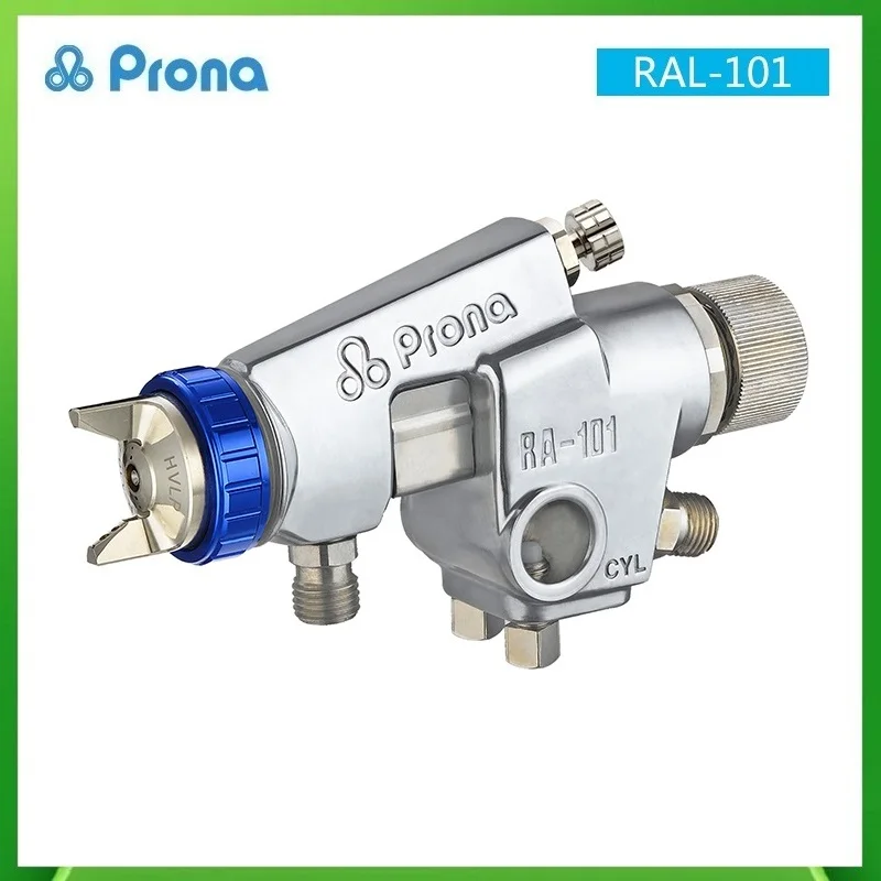 Prona RAL-101 Low-pressure Automatic Spray Gun, RAL101 Painting Gun,0.8 1.0 1.2 mm Nozzle Size To Choose
Prona RAL-101 Low-pressure Automatic Spray Gun, RAL101 Painting Gun,0.8 1.0 1.2 mm Nozzle Size To Choose