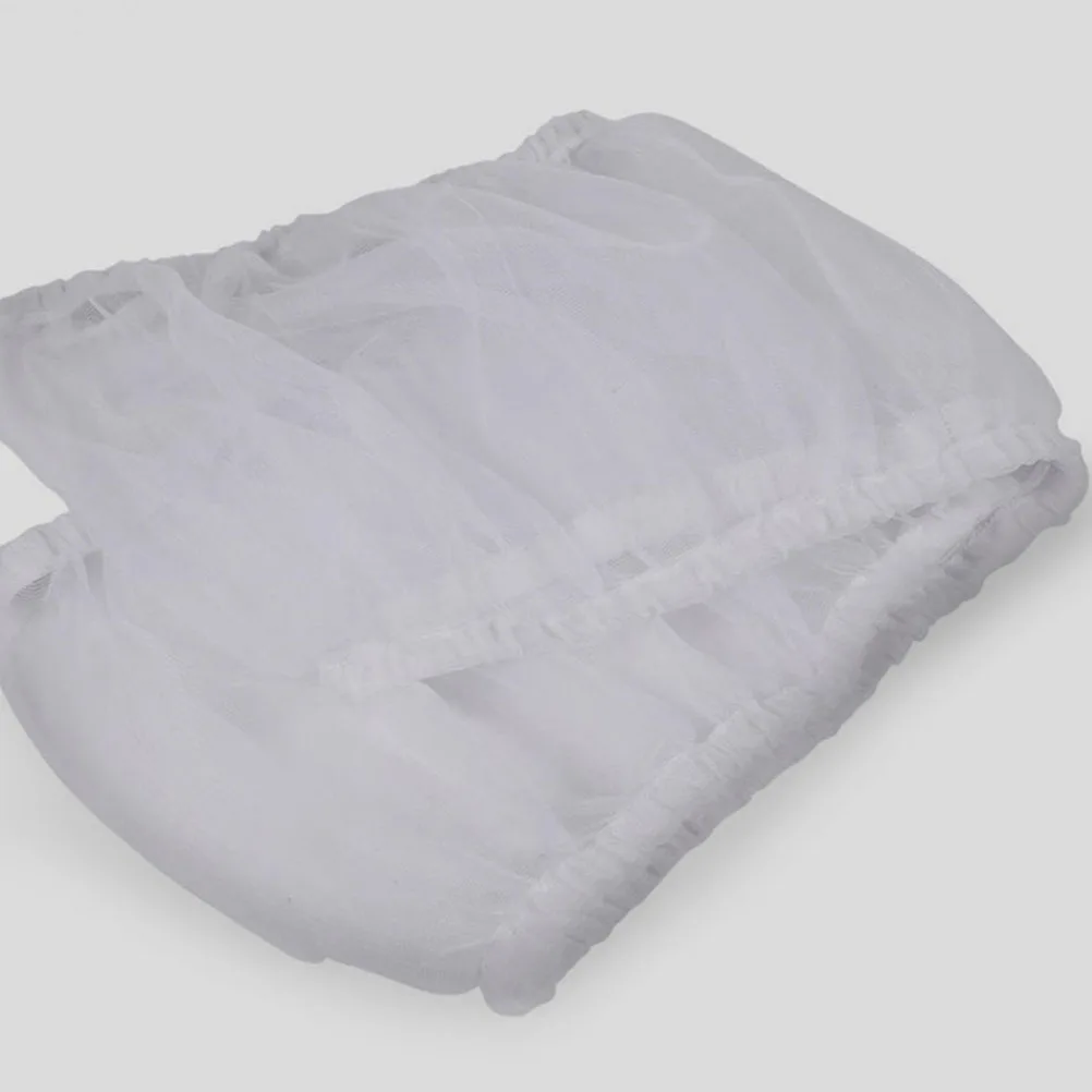 Bird Cage Protective Cover Mesh Netting White Durable Polyester Debris Protection Breathable Parrot Cage Seed Catcher Reusable
Bird Cage Protective Cover Mesh Netting White Durable Polyester Debris Protection Breathable Parrot Cage Seed Catcher Reusable