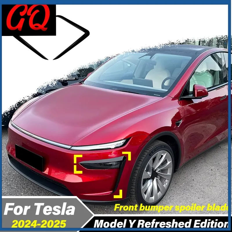 For Tesla Model Y Refreshed Edition 2024-2025 Car Front Fog Light Spoiler Cover Plate Front Part of The Body Flow Decoration Kit
For Tesla Model Y Refreshed Edition 2024-2025 Car Front Fog Light Spoiler Cover Plate Front Part of The Body Flow Decoration Kit