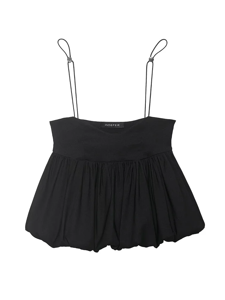 HH Women 2026 Summer New Fashion Versatile Sweet Style Balloon Fit Snap Top Female Chic Temperament Sexy Backless Sleeveless Top
HH Women 2026 Summer New Fashion Versatile Sweet Style Balloon Fit Snap Top Female Chic Temperament Sexy Backless Sleeveless Top