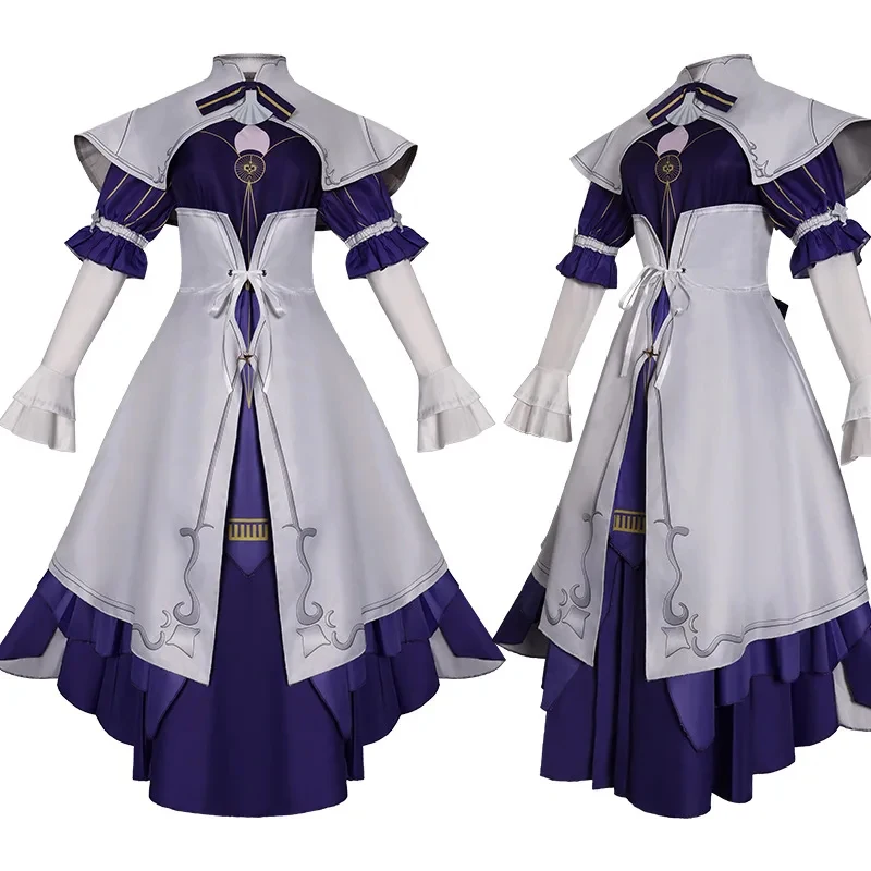Euro 7 Cos Wuthering Waves Cosplay Costume Set Cantarella Role play Outfit Wig Girls Lolita Style Suitable for Hallowee 【【【2
Euro 7 Cos Wuthering Waves Cosplay Costume Set Cantarella Role play Outfit Wig Girls Lolita Style Suitable for Hallowee 【【【2