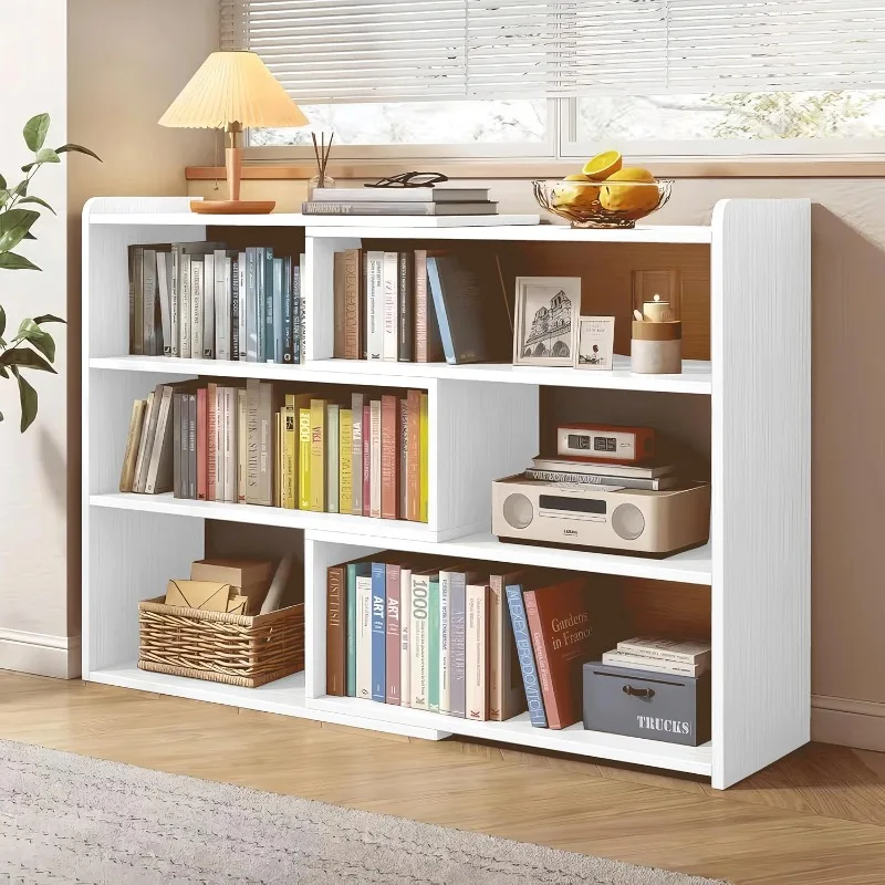 4-Tier Wooden Bookshelf, Expandable 25-47 inch Wide Bookcase, Modern Freestanding Bookcas for Small Space or Corner (White)
4-Tier Wooden Bookshelf, Expandable 25-47 inch Wide Bookcase, Modern Freestanding Bookcas for Small Space or Corner (White)