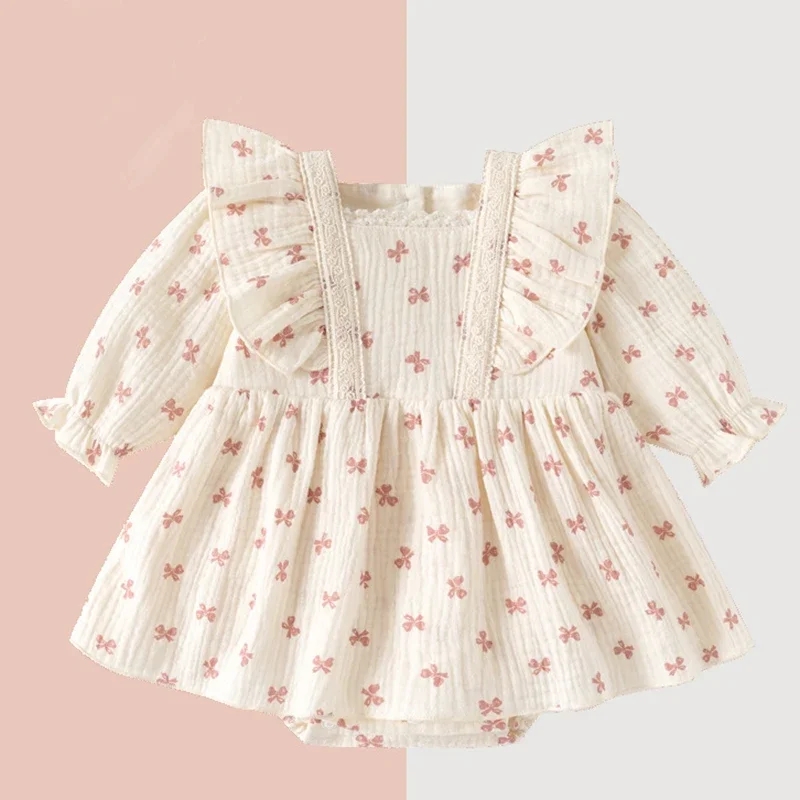 2025 New Autumn Toddler Baby Girls Romper Long Sleeved Cotton Print Infant Baby Girls Jumpsuit 0-24M Children Clothes
2025 New Autumn Toddler Baby Girls Romper Long Sleeved Cotton Print Infant Baby Girls Jumpsuit 0-24M Children Clothes