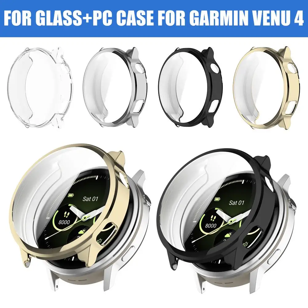 For Garmin Venu Watch Case Bump Proof Face Screen Protector All-Around Protective Replacement Watch Cover Bumper N2J4
For Garmin Venu Watch Case Bump Proof Face Screen Protector All-Around Protective Replacement Watch Cover Bumper N2J4