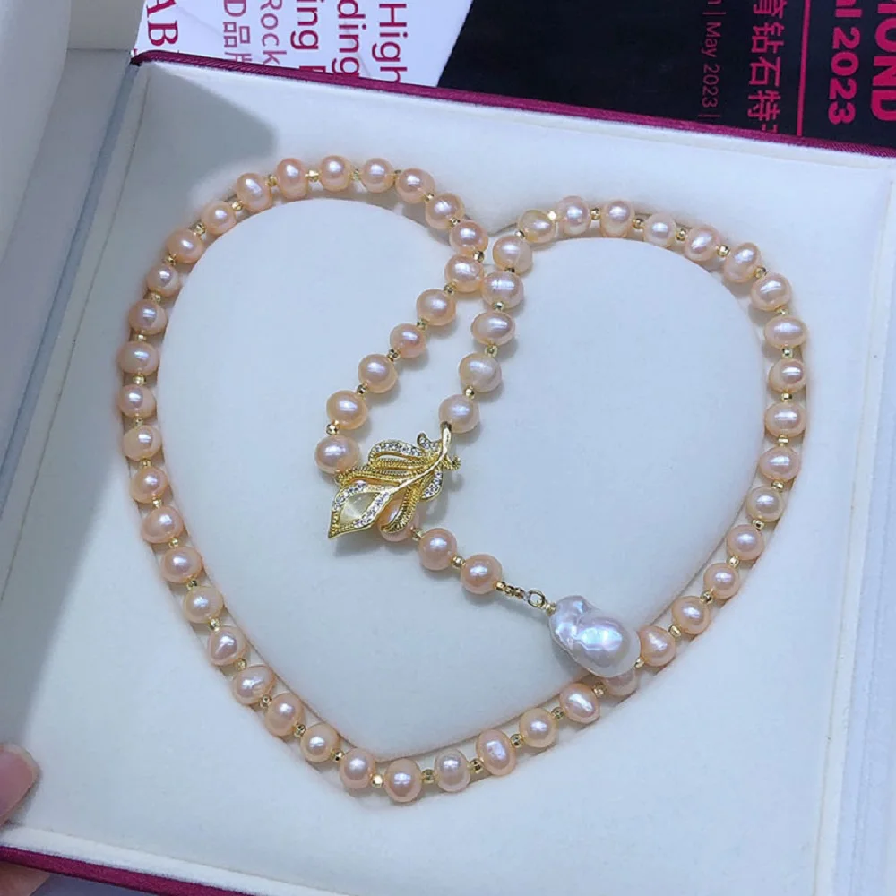 Natural Pearl Necklace AAA 8-9+15-25mm Nanhai Pearl Necklace Versatile Fashion Style 925s 80cm
Natural Pearl Necklace AAA 8-9+15-25mm Nanhai Pearl Necklace Versatile Fashion Style 925s 80cm