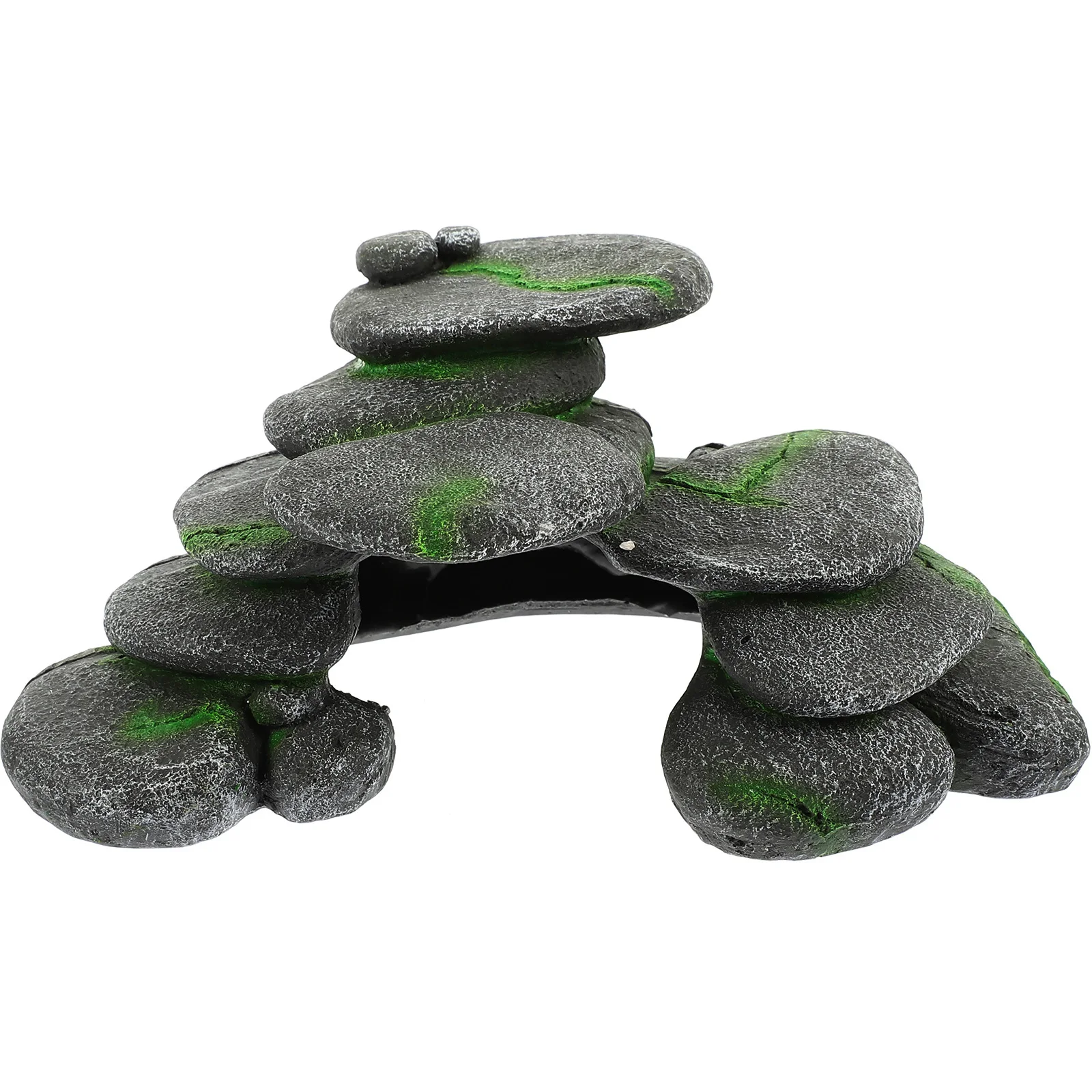 Turtle Hiding Cave Premium Resin Simulated Cobblestone Reptile Habitat Decoration for Terrarium Aquarium Lizard Hermit Crab
Turtle Hiding Cave Premium Resin Simulated Cobblestone Reptile Habitat Decoration for Terrarium Aquarium Lizard Hermit Crab