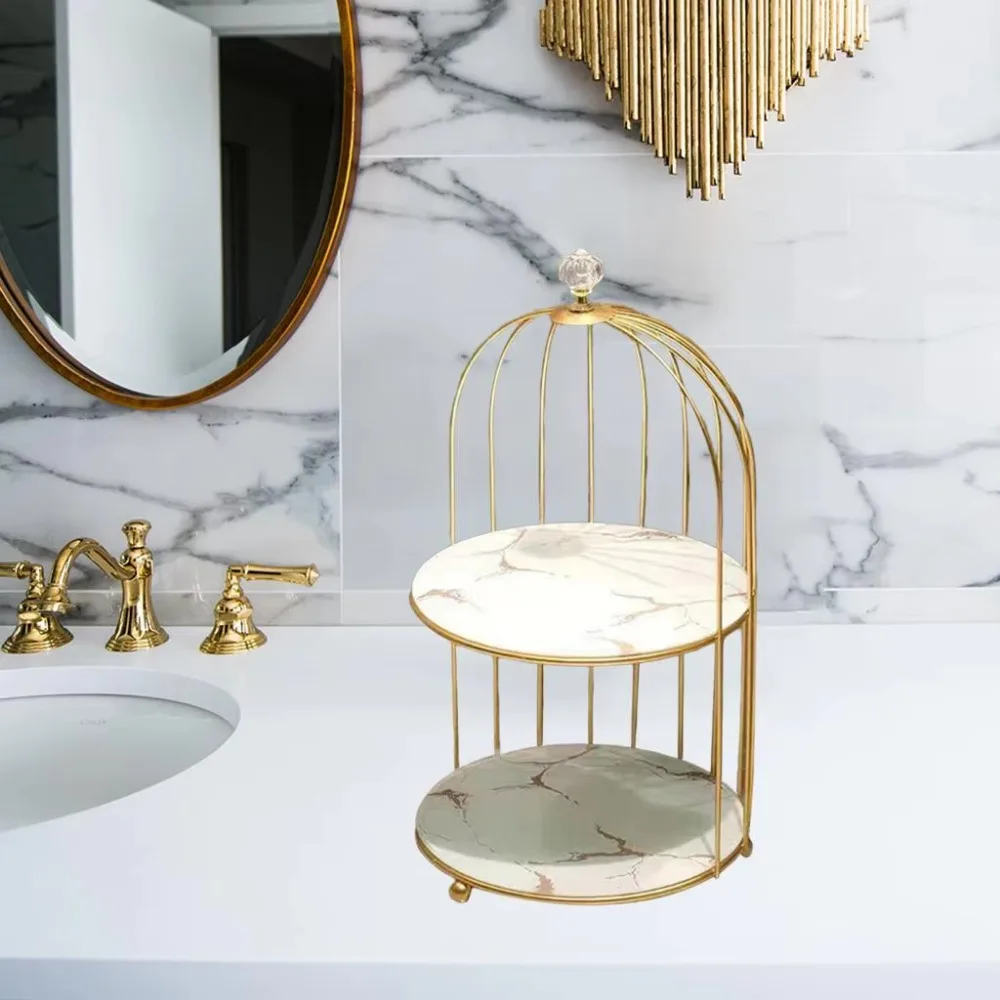Easy to Clean Bird Cage Jewelry Rack Waterproof Rust-proof Iron Storage Holder Large Capacity Desktop Display Stand Party
Easy to Clean Bird Cage Jewelry Rack Waterproof Rust-proof Iron Storage Holder Large Capacity Desktop Display Stand Party