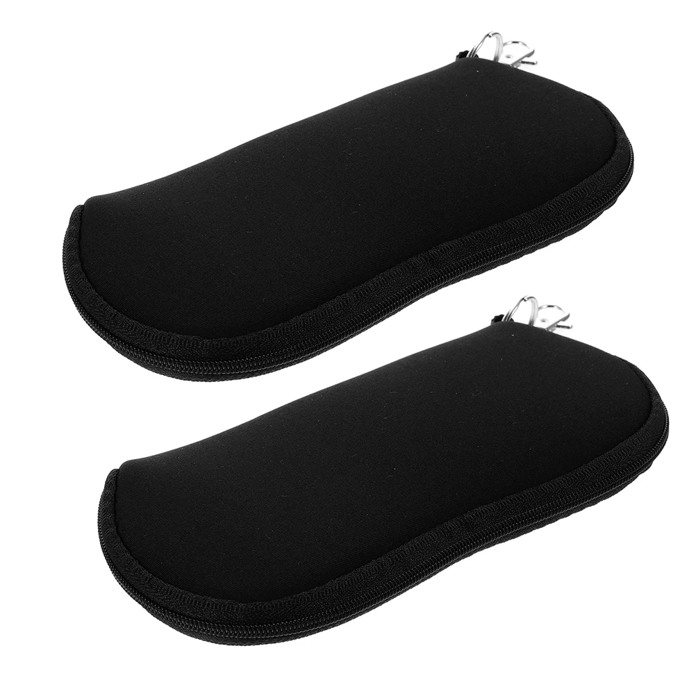 2pcs Sunglasses Storage Bag Eyeglass Case Soft Black Travel Glasses Organizer Shockproof Waterproof Neoprene Material
2pcs Sunglasses Storage Bag Eyeglass Case Soft Black Travel Glasses Organizer Shockproof Waterproof Neoprene Material
