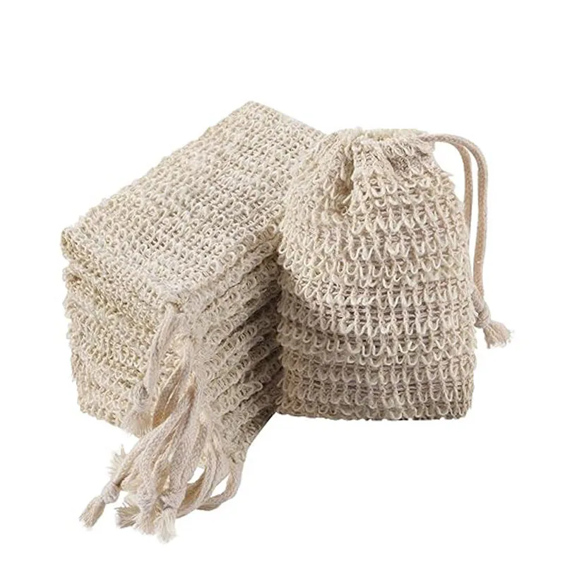 50/100 Pack Soap Exfoliating Bag Pouch Soap Saver Natural Ramie Soap Bag Hand Made Mesh Soap Bag with Drawstring for Bath Shower
50/100 Pack Soap Exfoliating Bag Pouch Soap Saver Natural Ramie Soap Bag Hand Made Mesh Soap Bag with Drawstring for Bath Shower